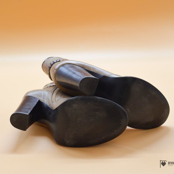 Carlos Santana Equal Gentle Tan Leather Boots, Size 6M - Picture 6 of 7